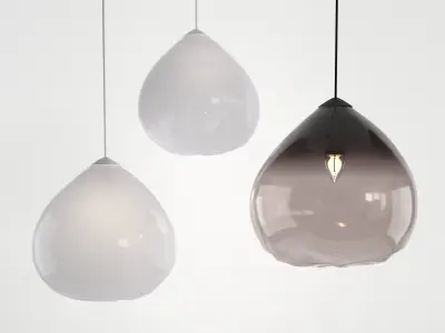 Parison Pendant Light 3D model