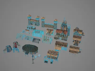 Vollage L2 Low-poly 3D model