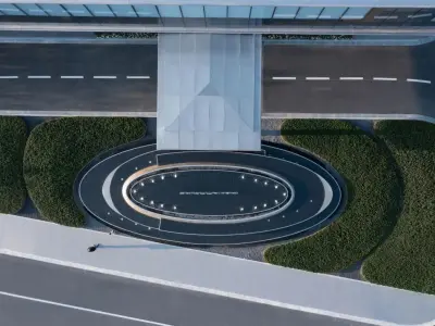 Modern Waterscape 3D model