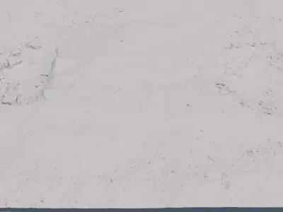 Damaged Asphalt-3D Scan 3D model