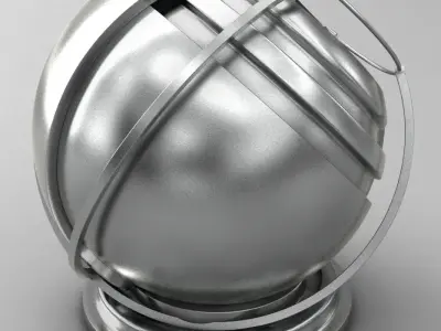 VRAY SHADER---METAL---Yttrium Texture