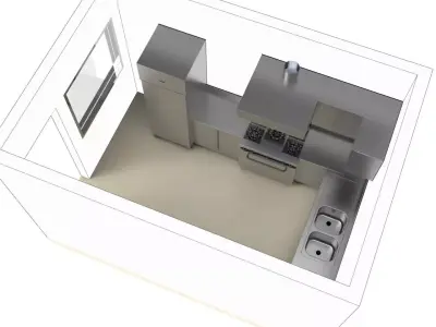 kitchen 63 3D model