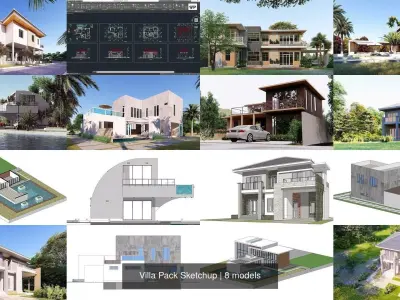 Villa Pack Sketchup