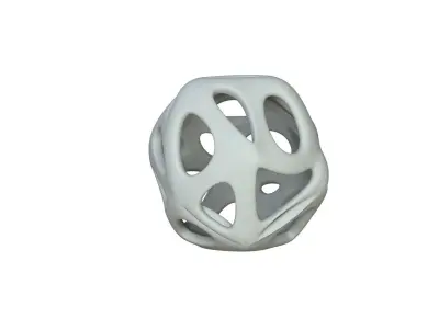 SciFi Cube Object No 18369 Low Poly Shape Texture