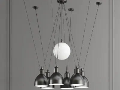GRAS chandelier 3D model