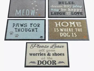 Doormat Rugs 155 3D model
