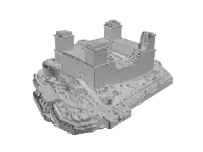 Castle of Diosgyor 3D print model