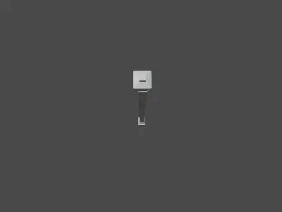 Street light Low-poly 3D model buy