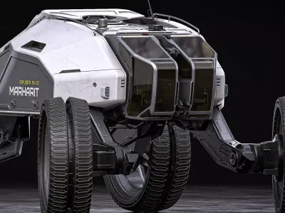 Mars Rover Explorer 3D model