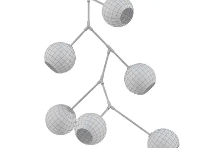 Branch Atom 3D model