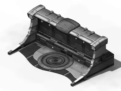 Ground function - screen 3D model