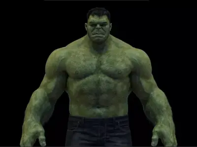 Hulk from Thor Ragnarok  3D model