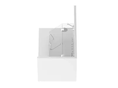 Vigo Piedmont With Left Drain Base Shower 3D model