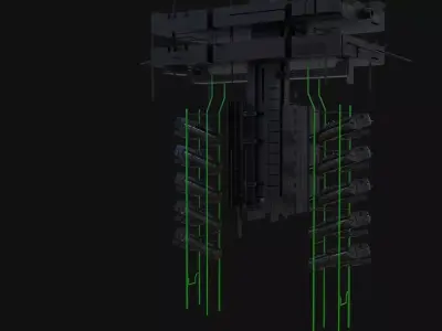 probe scifi robotic  3D model