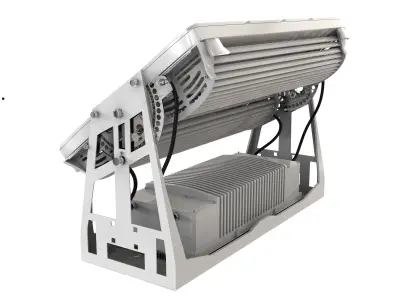  Outdoor industrial Lighting Module 6 3D model