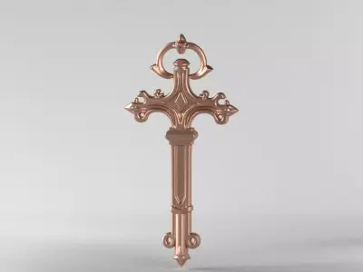 A Key 3D print model