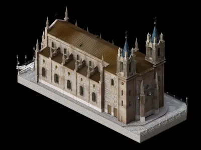 Heterogeneous - Building - Building 15 3D model