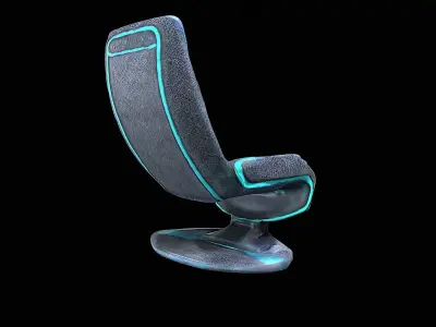 futuristic chair 3D model