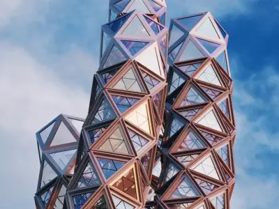 Future building 05 3D model