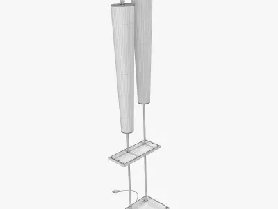 Vintage Torsher Floor Lamp  3D model