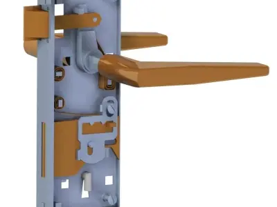 Doorlock  Ajtzr  Free 3D model