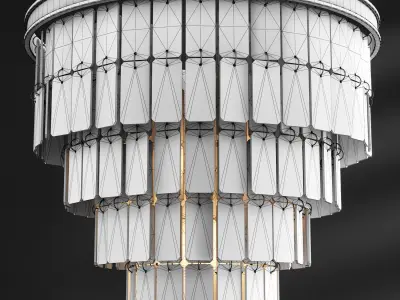 Chandelier Fantine Ceiling Loft-Concept 3D model