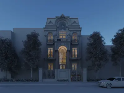 NEO CLASSIC VILLA 01 3D model