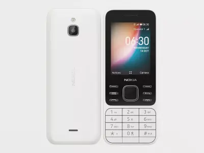 Nokia 6300 4G 3D model purchase