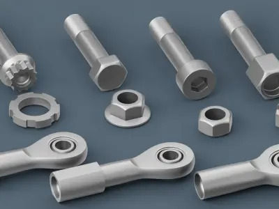  Hard Surface Industrial Kitbash Volume 1 