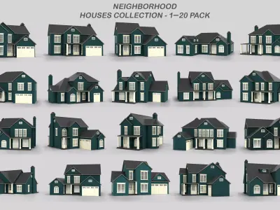 British House Design Collection 1-20 Pack T3