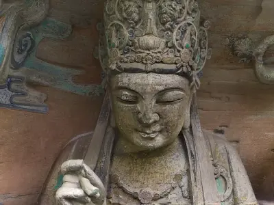 Deity Statue Sculpture25 3D model