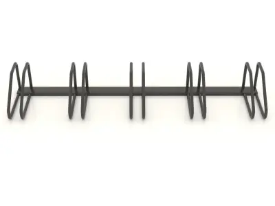 Bicycle parking 02 3D model