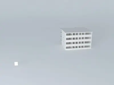 White window Free 3D model