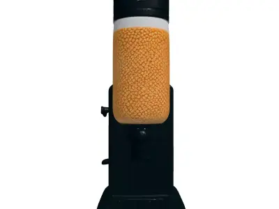 Modern Double Cereal Dispenser Low-poly 3D model