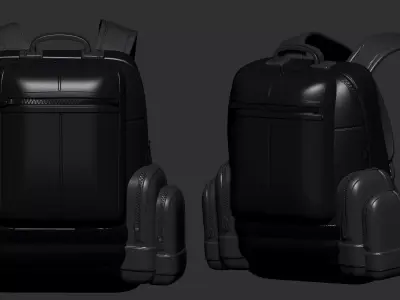 backpack sculpt 3d printable  3D model
