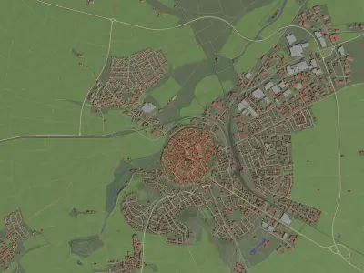 Nordlingen Germany - city and urban