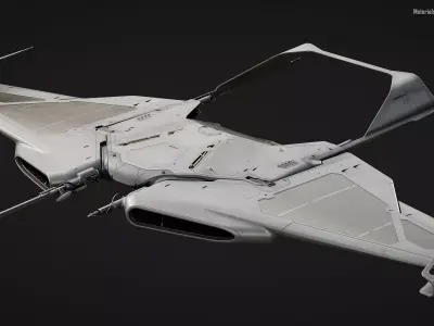 Sci-Fi Spying UAV 3D model