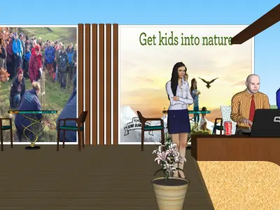 Garden Booth Model  3D model