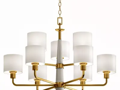 Palacio Collection 9 Chandelier 3D model