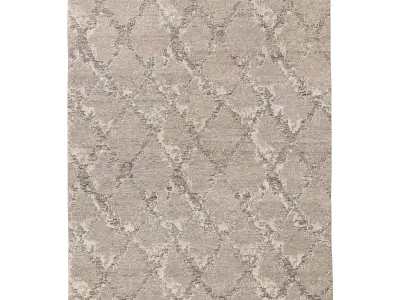 HAMZEH HAND-KNOTTED RUG B 3D model