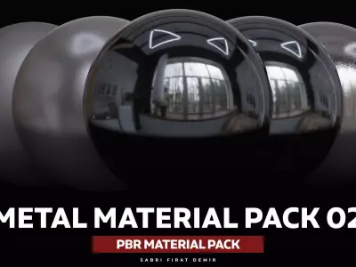Metal Material Pack Vol 02 Texture