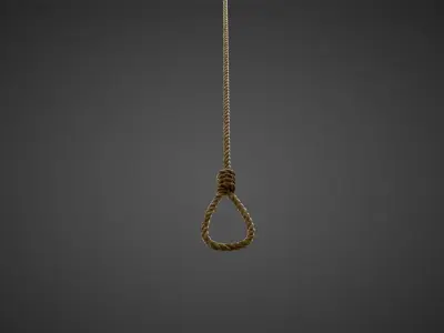 Hangman Low Poly Low-poly 3D model