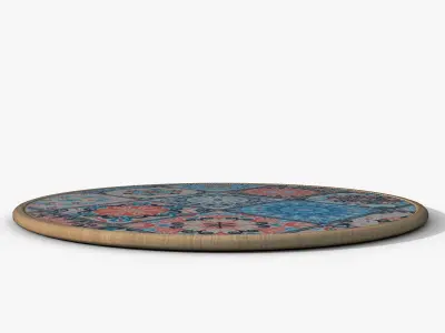 Stand for hot IKEA MARMITON Low-poly 3D model