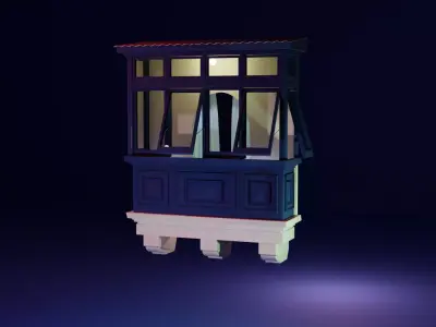 Maltese Balcony 3D model