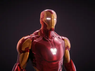 ironman 3d model avengers iron man 3D model