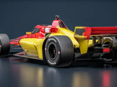  Dallara DW12 UAK-18 2025 High Downforce Race Livery 