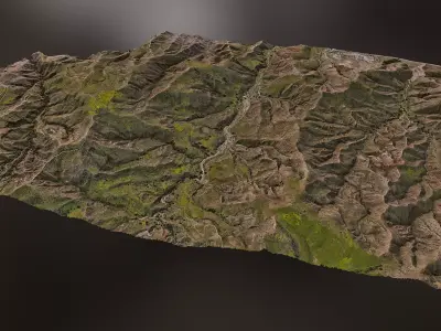 Landscape C - Scan 3D model