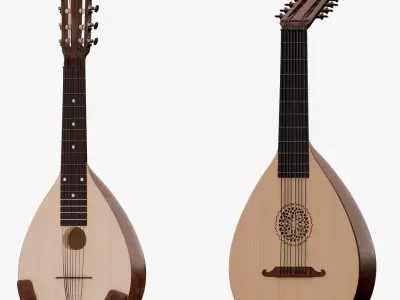  Folk instruments PBR 