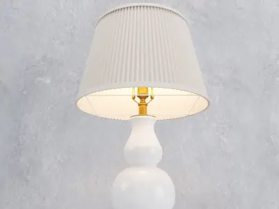 Table lamp Fang Gourd 3D model