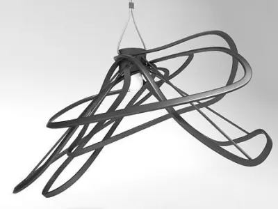 Hanging Lamp Bloom 3D model